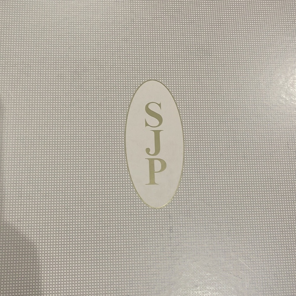 SJP SILVER SCINTILLATE BOOTS